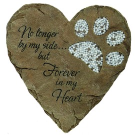 Carson 98843 Pet Memorial Garden Stone, White