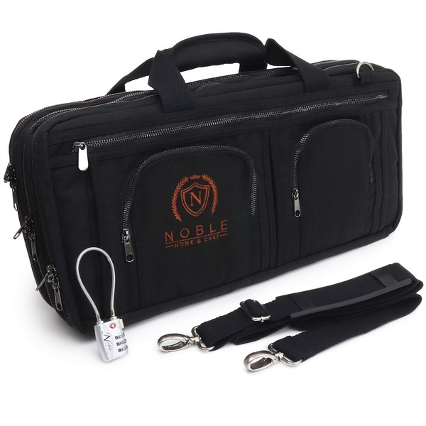 Waxed Canvas Chef Knife Bag Holds 19 Knives Plus Knife