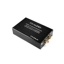 FX-AUDIO - FX-04J+ 32-bit High-End Mobile Audio DAC ES9018K2M Equipped with USB Bus Power Driven High Resolution Support