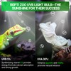 REPTI ZOO UVB Light for Tropical Reptile, 2 Pack 5.0