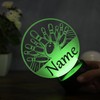 Optechvisual Personalisierte Bowling LED Lampe – Geschenk zum Geburtstag für