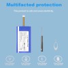 For AOSU 7000mAh Rechargeable Battery for AOSU Video Doorbell Camera