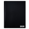 Staples 2026 Four‑Person Daily Appointment Book, 8" x 11", Hourly
