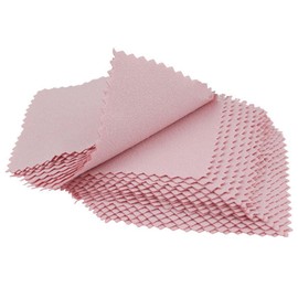 YSJCHEBS 50 Pieces Jewelry Cleaning Wipes, Double Sided Cleaning Cloths, Jewelry Care Accessories, Jewelry Cleaning Tools, Mini Cleaning Wipes