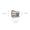 La Pavoni single-hole steam tip Easy to install steam nozzle