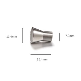La Pavoni single-hole steam tip Easy to install steam nozzle accessory Made of stainless steel, Replacement for the original 3 hole tip