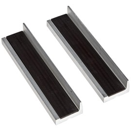 BGS 9282 | Vice Protection Jaws | 2 Pieces | Aluminium | Width 125 mm | with Magnet | Aluminium | Protective Jaws