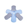 ltwhome doble cara 2 en 1, Tuff Scrub de microfibra Lavado