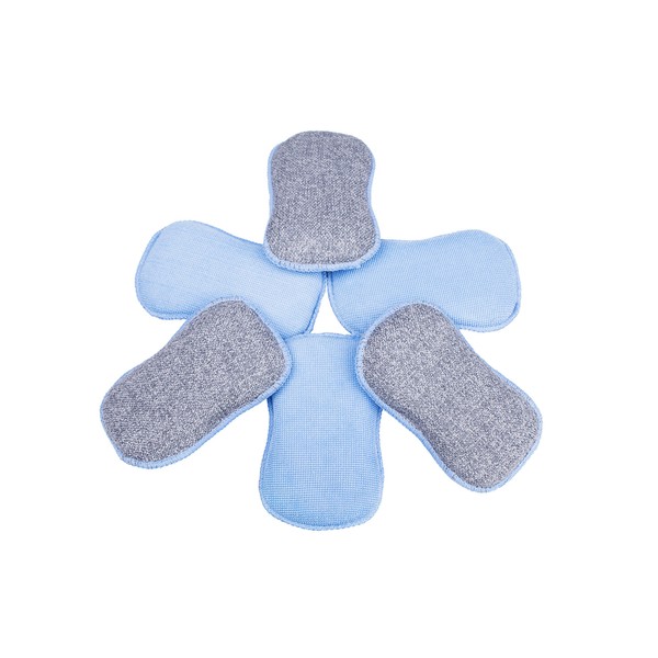 ltwhome doble cara 2 en 1, Tuff Scrub de microfibra Lavado