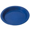 Campfire Enamel Flat Plate, 27 cm Size, Navy