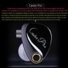 Zengli Kz Castor Pro Auriculares de Alta fidelidad 2 Armadura
