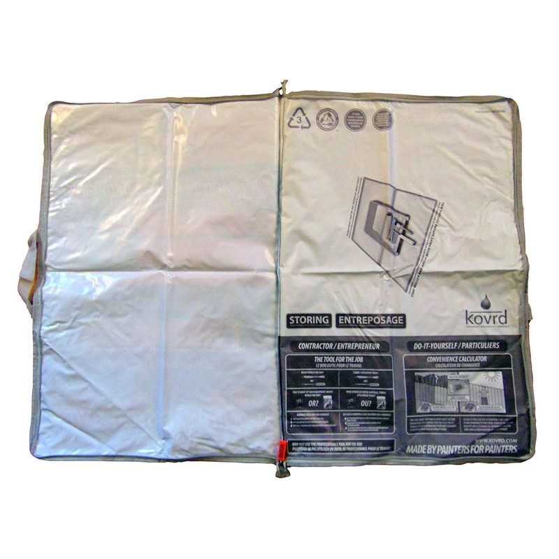 Kovrd 2-in-1 Reusable Paint Tray Storage Bag and 39” x