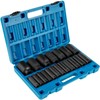 VEVOR Impact Socket Set 1/2 Inches 19 Piece, Deep Socket,