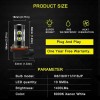 For Toyota 4Runner 2010-2021 - 6x LED Headlight Bulbs Hi/lo