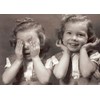 Tushita Nostalgia Retro Postcard Don't Worry - Be Happy