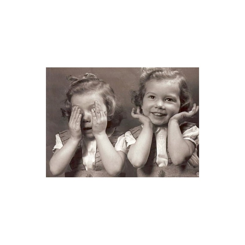 Tushita Nostalgia Retro Postcard Don't Worry - Be Happy