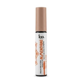 Im Natural Máscara de Pestañas con Aceite de Almendras y Aceite de Hueso de Mamey, Cepillo de Silicón, mascara de color Negro, 13 g
