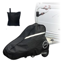 Drawbar Cover for Caravans and Horse Trailers - Protective Cover and Drawbar Cover - Towing Hitch Cover Waterproof - Tow Bar Cover Caravan - BERNST