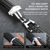 REBANDACE Strap for Omega Seamaster 43.5mm Watch,Deployment Clasp Lunar Soil
