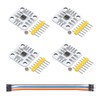 AEDIKO 4pcs AS5600 Magnetic Encoder Magnetic Induction Angle Measurement Sensor