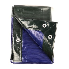 10x12 Super Duty Blue/Green Tarp, MOX Film Technology, Premium tarp, Anti-Tear, Waterproof, UV Resistant