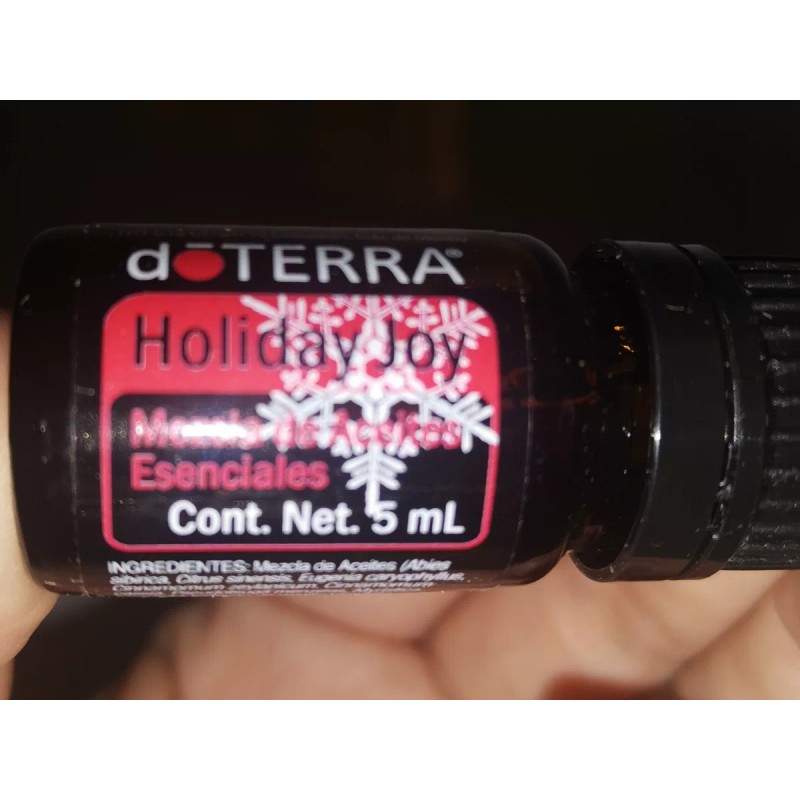 Doterra Aceite Esencial Hoiday Joy Doterra 5 Ml. Mezcla Navideña