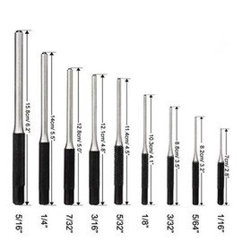 6/9/10 타입 니들 펀칭 키트, 스틸 다중 사이즈 롤드 도구, 중공형 스타팅 [02 0.5-5mm10pcs set] 6/9/10 Type Needle Punching Kit, Steel Multi-Size Rolled Tool, Hollow Starting [02 0.5-5mm 10pcs set]