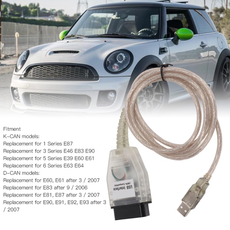 K+DCAN Diagnosekabel, K+DCAN OBD2 Scan Diagnosetool OBDII Diagnostic Scanner Scanning