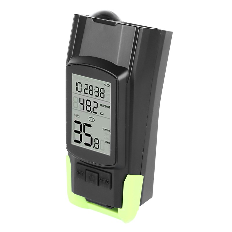 Wireless Bike Computer LCD Backlit Display Waterproof Bike Speedometer Odometer