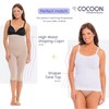 Cocoon Shape Wear Women's High-Waisted Capri Leggings - Sculpt Your