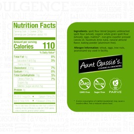 Aunt Gussie's - Spelt Sugar Free Hazelnut Biscuits - 4 Pack