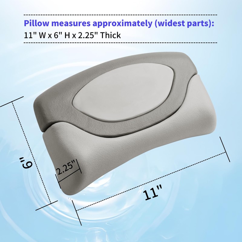 XQK 4 Pack Spas Replacement Pillow (6472-964) Fits 2009 to