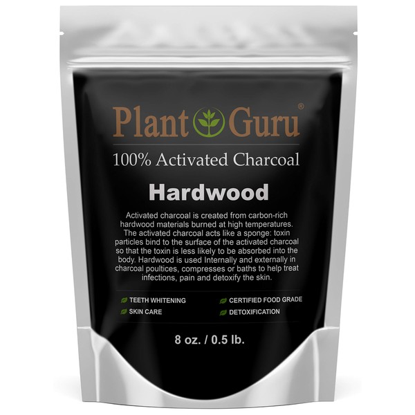 Plant Guru Plant Guru Activated Charcoal Powder 8 oz. HARDWOOD