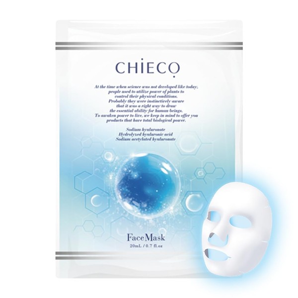 CHIECO Triple Hyaluronic Acid Face Mask Set of 10 /