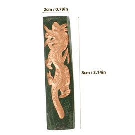 Gatuida 7Pcs Calligraphy Ink Stick Set Durable Chinese Ink Blocks for Drawing Grinding and Calligraphy Practice for Students and Artists