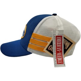 American Needle Seattle Mariners Snapback Trucker Mesh 2-Tone Script