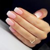 24 pcs Fake Nails, Ombre Nails, Glue on Nails Gradient