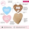 Kate Aspen Advice Book Heart Shape Baby Shower Game/Activity, One
