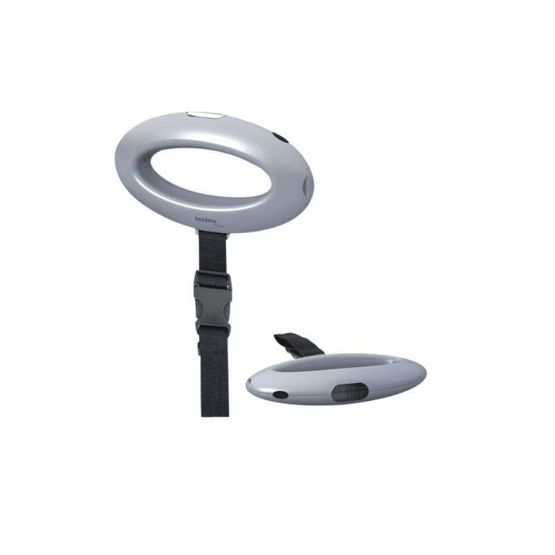 Technoline GW 200 Baggage Scale, Silver, 15 x 8.5 x