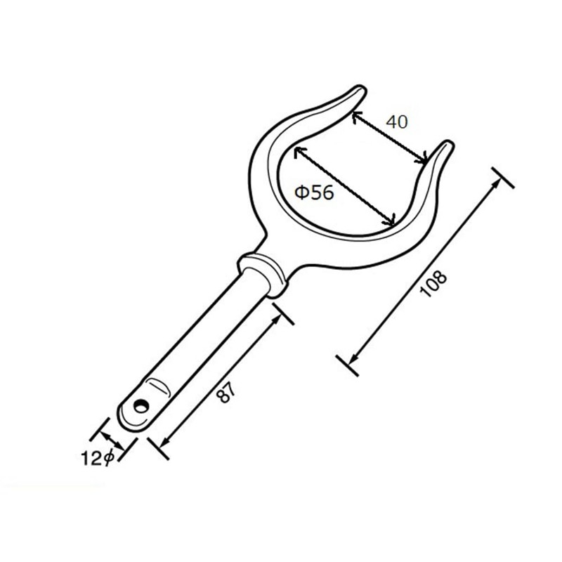 Nakamura Funeral Gear Industrial Clutch, Iron, Steel, 1 Piece, Rowing