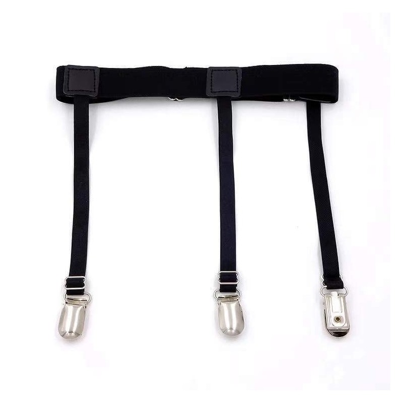 Mens Shirt Stays Stay Garter Style - 1 pair (2