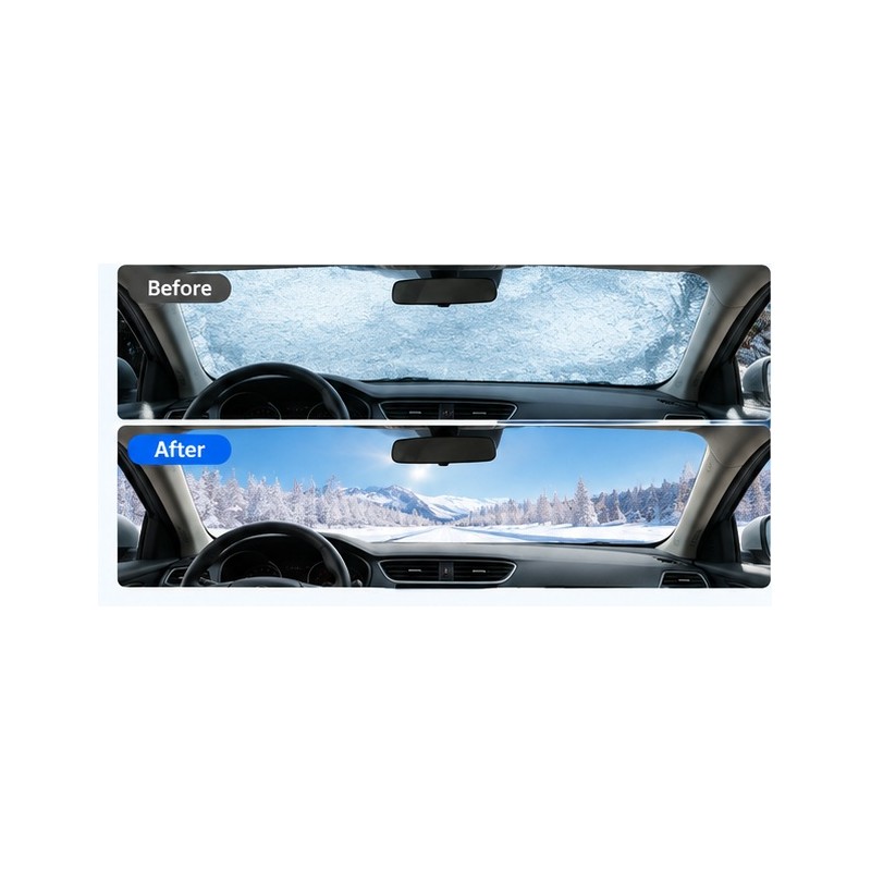 Windshield Snow Cover for Car - 5-Layer Waterproof Winter Windscreen