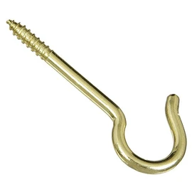 National Hardware N192-286 V2041 Ceiling Hooks - Solid Brass in Solid Brass, 3 pack