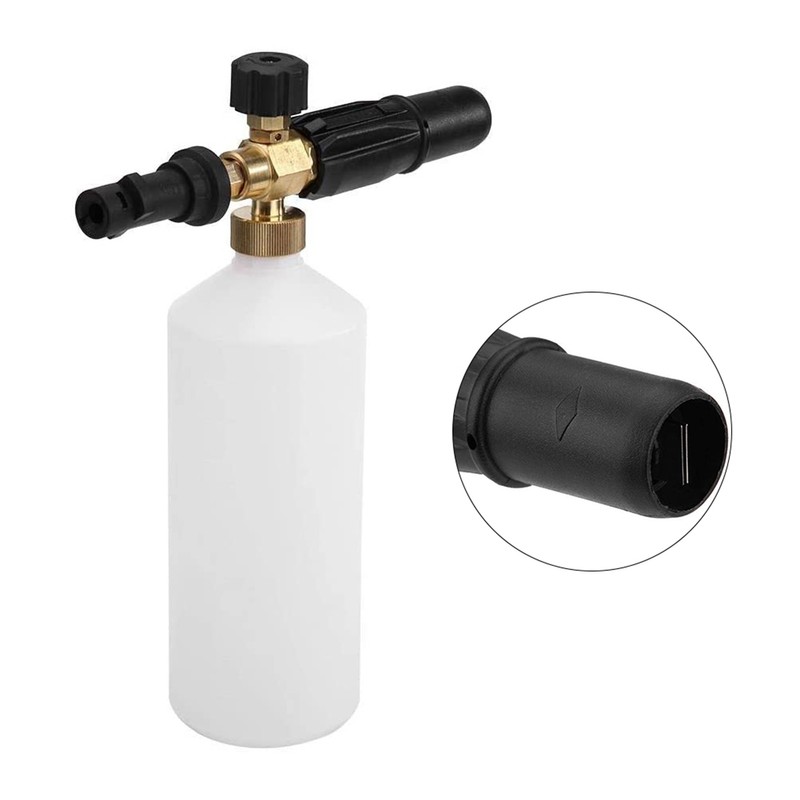 1L Car Wash Nozzle Sprayer Jet Lance Bottle for Karcher