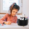 Desk Organiser, 360°Rotating Pen Holder Pen Pot, Makeup Brush Holder