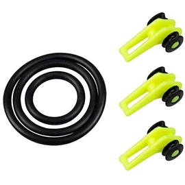 FTM Hakenhalter 3er Set - Halterung für Angelhaken, Hakenbefestigung für Spoons & Wobbler, Hakenhalterung für Haken zum Angeln