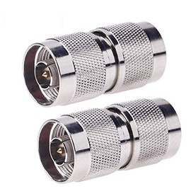 TengKo N Male to N Male Adapter RF Coaxial Connector Straight Coaxial RF Connector Converter