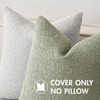 MIULEE 18x18 Inch Decorative Pillow Covers for Couch Bed Set