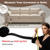 MYLIFESION Under Couch Blocker for Toys, Under Bed Blocker for