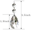 Aiskaer Clear Teardrop Crystal Chandelier ,"Angel Tears" Series,Pack of 16